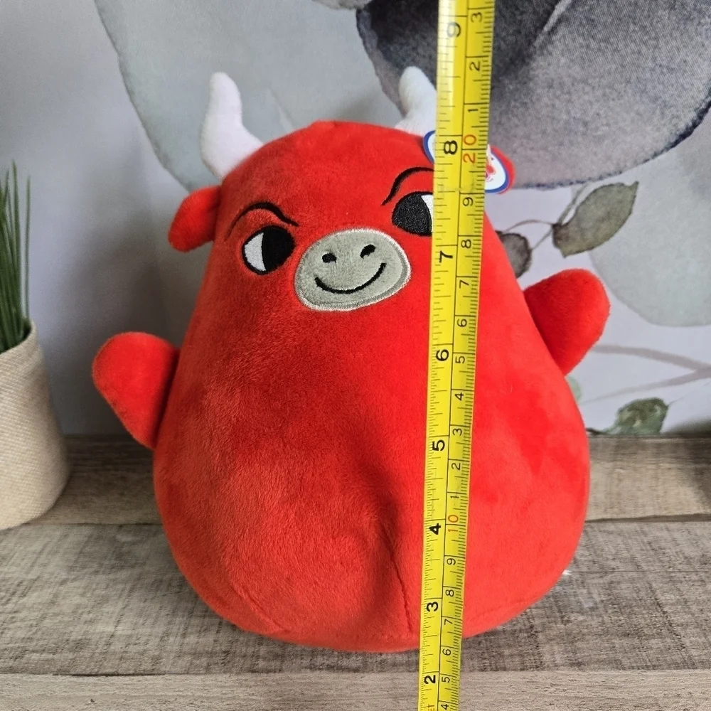 NANCO | Red Plush Bull Toy